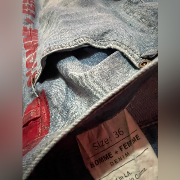 homme+femme jeans - Picture 3 of 4